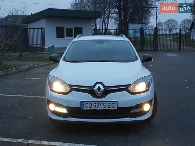 Белый Рено Меган, объемом двигателя 1.5 л и пробегом 207 тыс. км за 8000 $, фото 1 на Automoto.ua