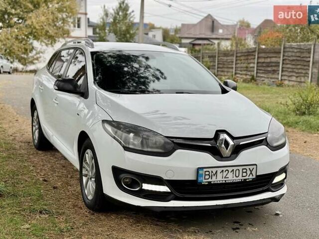 Белый Рено Меган, объемом двигателя 1.5 л и пробегом 205 тыс. км за 6999 $, фото 2 на Automoto.ua