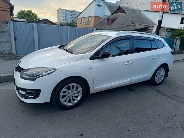 Белый Рено Меган, объемом двигателя 1.5 л и пробегом 260 тыс. км за 8100 $, фото 13 на Automoto.ua