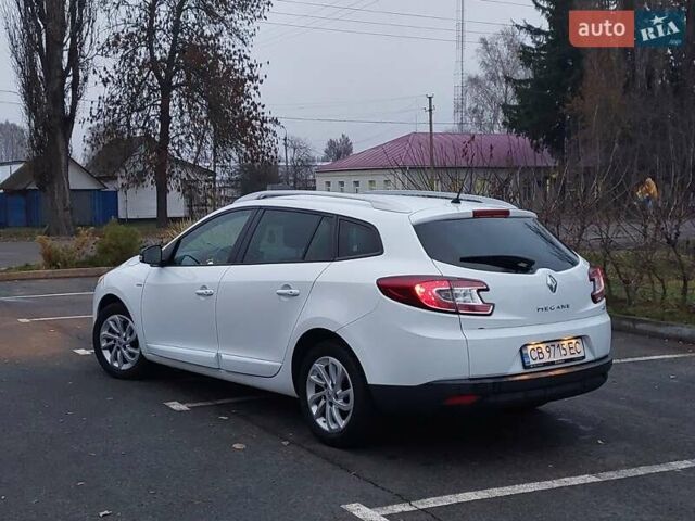 Белый Рено Меган, объемом двигателя 1.5 л и пробегом 207 тыс. км за 8000 $, фото 3 на Automoto.ua