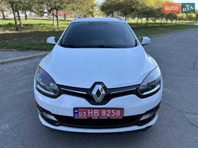 Белый Рено Меган, объемом двигателя 1.5 л и пробегом 165 тыс. км за 9500 $, фото 20 на Automoto.ua