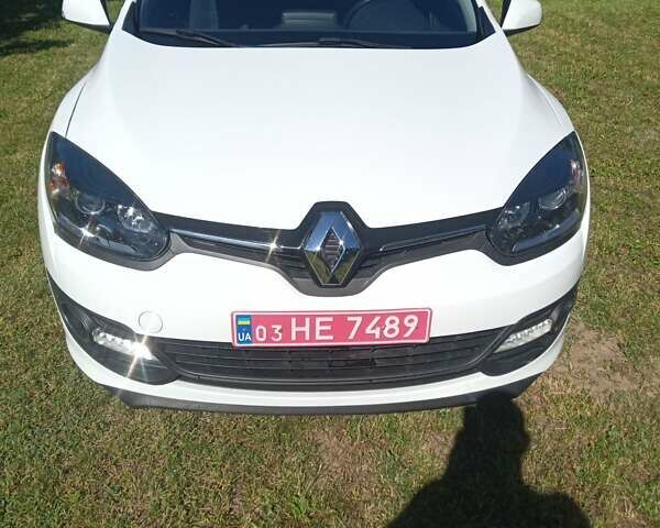 Белый Рено Меган, объемом двигателя 1.5 л и пробегом 180 тыс. км за 10499 $, фото 3 на Automoto.ua