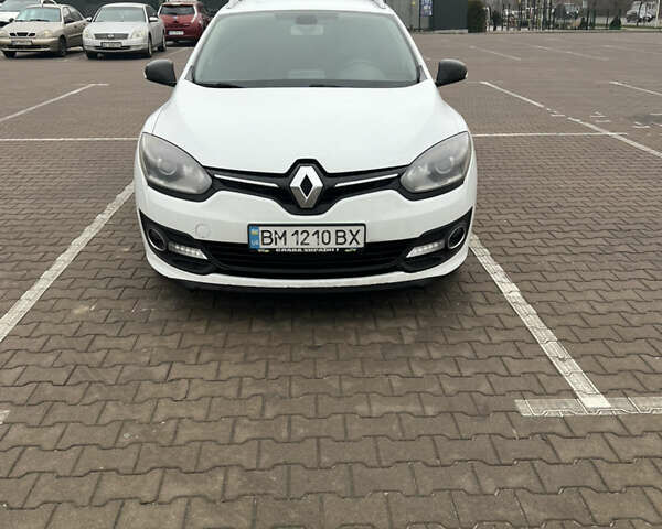 Белый Рено Меган, объемом двигателя 1.46 л и пробегом 206 тыс. км за 7300 $, фото 1 на Automoto.ua