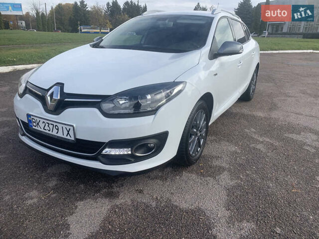 Рено Меган 2015 в Ровно на Automoto.ua Белый Рено Меган, объемом двигателя 1.5 л и пробегом 167 тыс. км за 9199 $, фото 7 на Automoto.ua