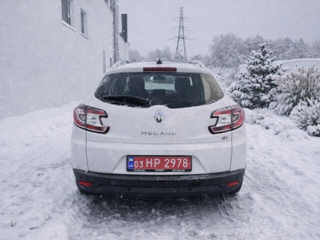 Білий Рено Меган, об'ємом двигуна 1.5 л та пробігом 190 тис. км за 9200 $, фото 10 на Automoto.ua