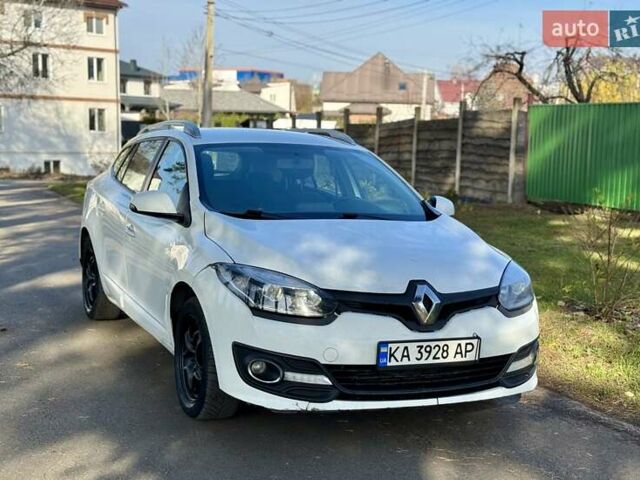 Белый Рено Меган, объемом двигателя 1.5 л и пробегом 222 тыс. км за 5499 $, фото 2 на Automoto.ua