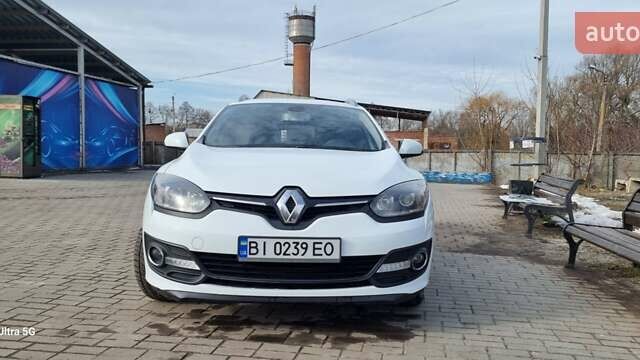 Белый Рено Меган, объемом двигателя 1.46 л и пробегом 265 тыс. км за 8500 $, фото 4 на Automoto.ua