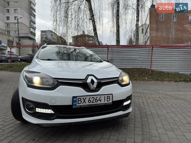 Белый Рено Меган, объемом двигателя 1.5 л и пробегом 278 тыс. км за 8900 $, фото 1 на Automoto.ua