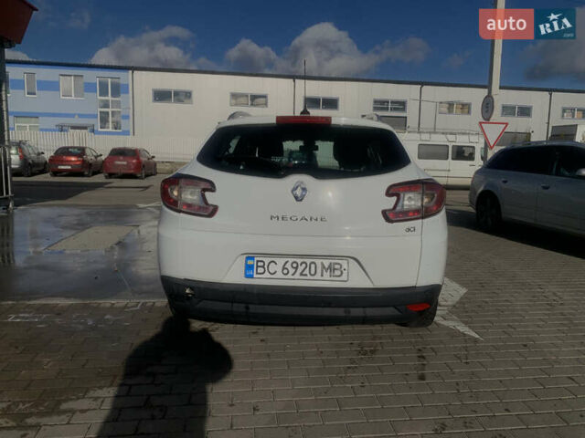 Белый Рено Меган, объемом двигателя 1.5 л и пробегом 362 тыс. км за 7799 $, фото 6 на Automoto.ua