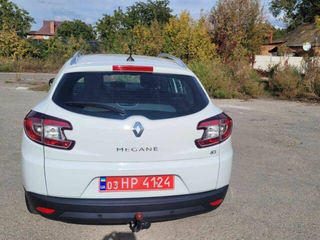 Білий Рено Меган, об'ємом двигуна 1.5 л та пробігом 125 тис. км за 10400 $, фото 5 на Automoto.ua