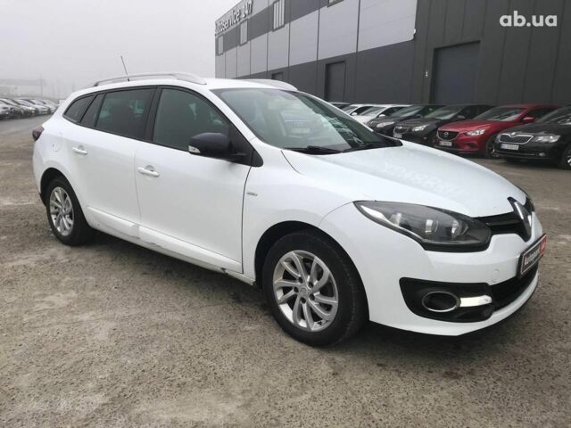 Белый Рено Меган, объемом двигателя 1.5 л и пробегом 315 тыс. км за 8790 $, фото 10 на Automoto.ua