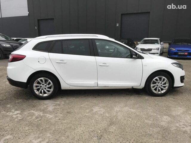 Белый Рено Меган, объемом двигателя 1.5 л и пробегом 315 тыс. км за 8790 $, фото 9 на Automoto.ua