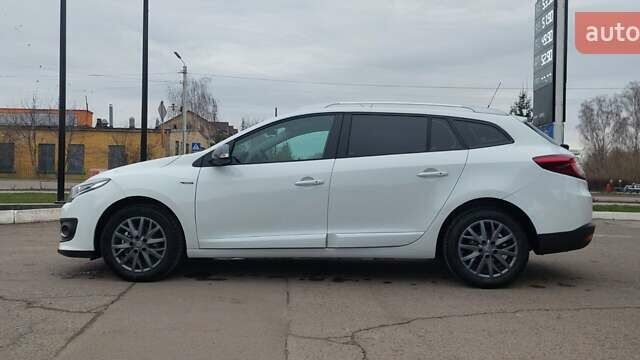 Белый Рено Меган, объемом двигателя 1.5 л и пробегом 164 тыс. км за 8999 $, фото 7 на Automoto.ua