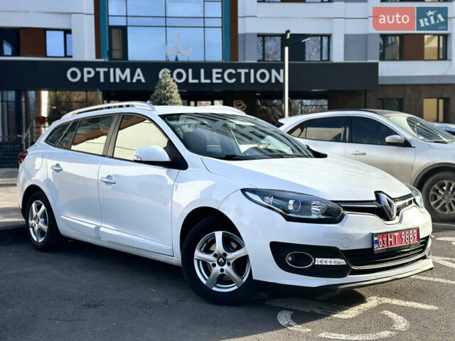Белый Рено Меган, объемом двигателя 1.5 л и пробегом 253 тыс. км за 8200 $, фото 3 на Automoto.ua