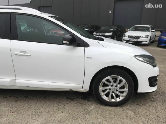Белый Рено Меган, объемом двигателя 1.5 л и пробегом 315 тыс. км за 8790 $, фото 8 на Automoto.ua