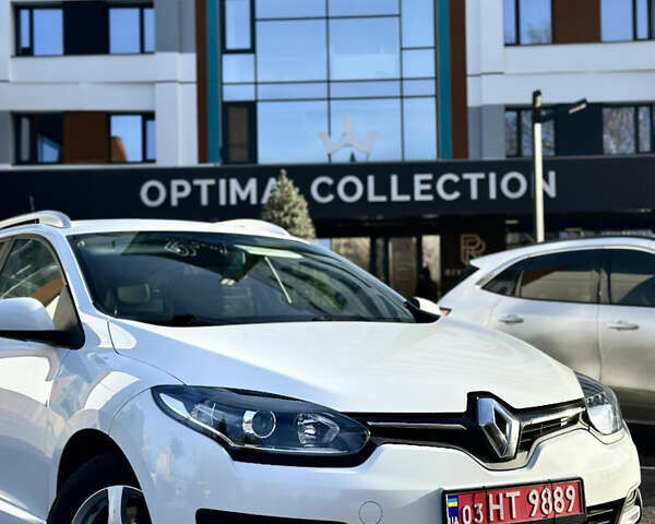 Белый Рено Меган, объемом двигателя 1.5 л и пробегом 253 тыс. км за 8200 $, фото 1 на Automoto.ua