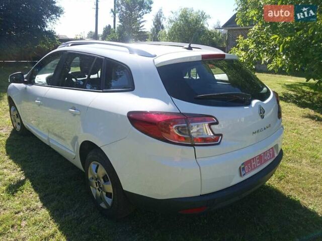 Белый Рено Меган, объемом двигателя 1.5 л и пробегом 180 тыс. км за 10499 $, фото 15 на Automoto.ua