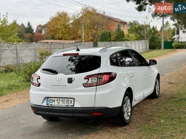 Белый Рено Меган, объемом двигателя 1.5 л и пробегом 205 тыс. км за 6700 $, фото 5 на Automoto.ua