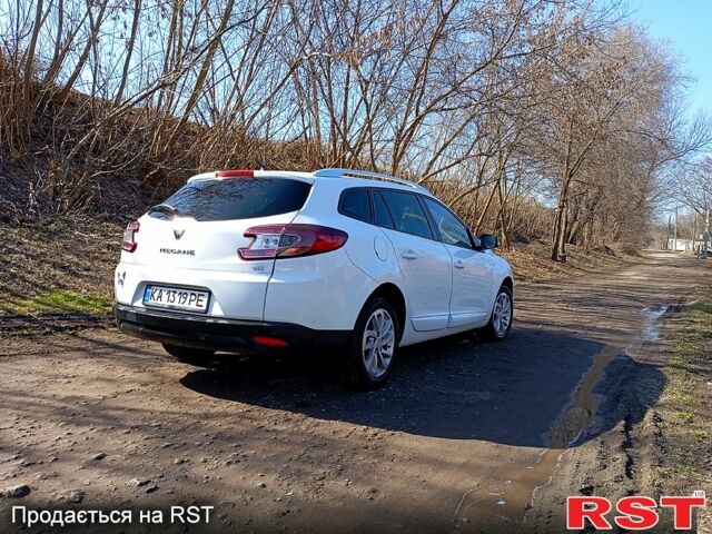 Білий Рено Меган, об'ємом двигуна 1.5 л та пробігом 240 тис. км за 7799 $, фото 2 на Automoto.ua