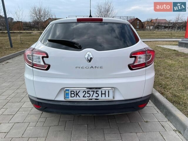 Белый Рено Меган, объемом двигателя 1.46 л и пробегом 248 тыс. км за 8100 $, фото 6 на Automoto.ua