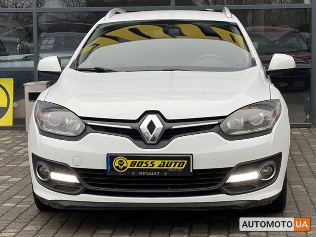Білий Рено Меган, об'ємом двигуна 1.5 л та пробігом 235 тис. км за 8990 $, фото 1 на Automoto.ua