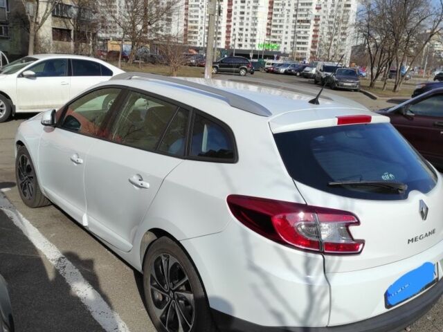 Белый Рено Меган, объемом двигателя 1.5 л и пробегом 204 тыс. км за 9800 $, фото 4 на Automoto.ua