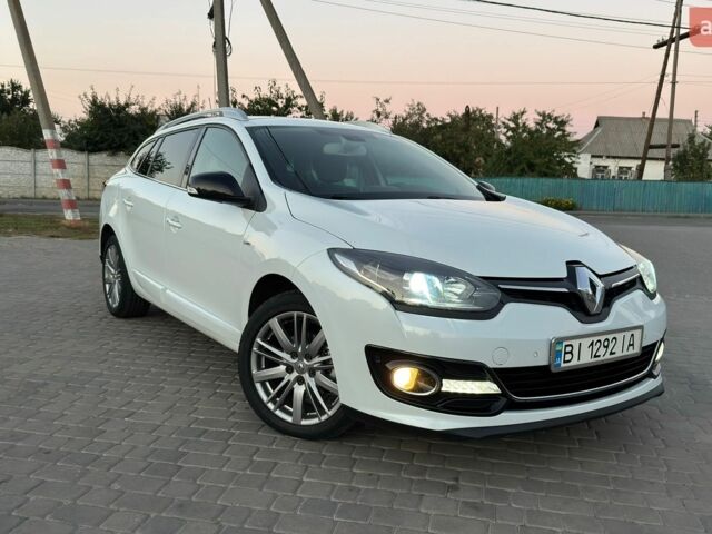Білий Рено Меган, об'ємом двигуна 1.6 л та пробігом 265 тис. км за 9250 $, фото 127 на Automoto.ua
