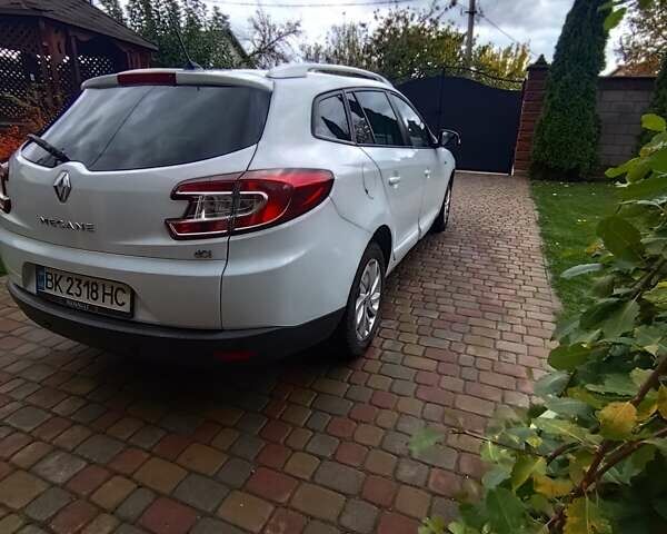 Белый Рено Меган, объемом двигателя 1.46 л и пробегом 202 тыс. км за 9500 $, фото 25 на Automoto.ua