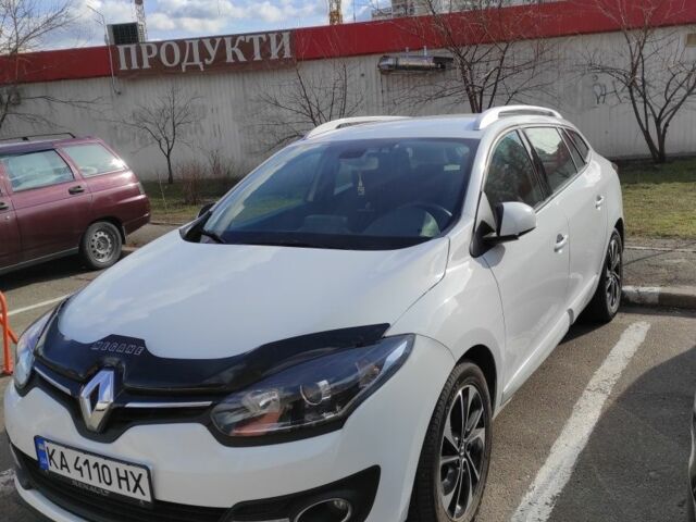 Белый Рено Меган, объемом двигателя 1.5 л и пробегом 300 тыс. км за 8500 $, фото 4 на Automoto.ua