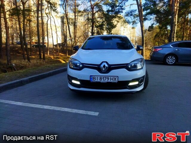 Белый Рено Меган, объемом двигателя 1.5 л и пробегом 236 тыс. км за 9200 $, фото 2 на Automoto.ua