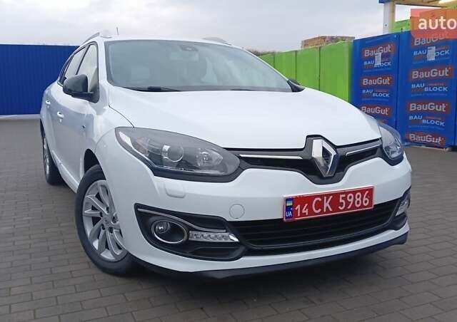 Белый Рено Меган, объемом двигателя 1.5 л и пробегом 149 тыс. км за 9600 $, фото 3 на Automoto.ua