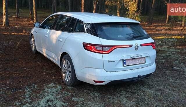 Белый Рено Меган, объемом двигателя 1.5 л и пробегом 202 тыс. км за 11700 $, фото 4 на Automoto.ua