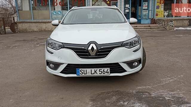 Белый Рено Меган, объемом двигателя 1.5 л и пробегом 208 тыс. км за 12950 $, фото 10 на Automoto.ua
