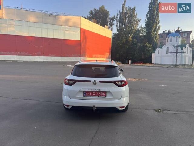 Белый Рено Меган, объемом двигателя 1.5 л и пробегом 106 тыс. км за 13500 $, фото 9 на Automoto.ua