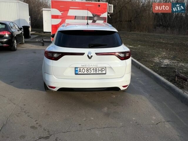 Белый Рено Меган, объемом двигателя 1.46 л и пробегом 195 тыс. км за 12500 $, фото 12 на Automoto.ua