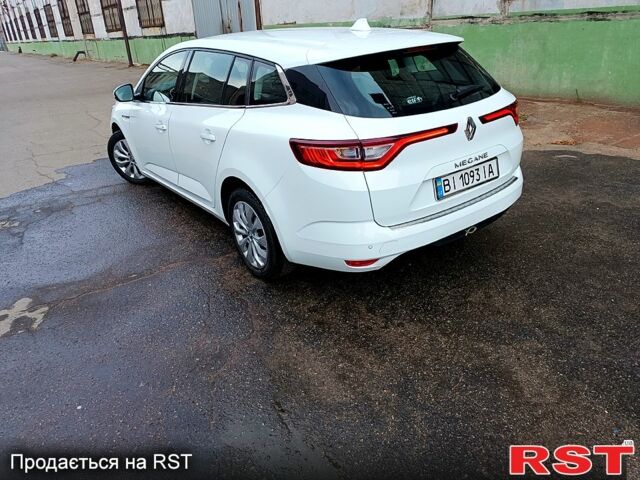 Белый Рено Меган, объемом двигателя 1.5 л и пробегом 190 тыс. км за 11500 $, фото 2 на Automoto.ua