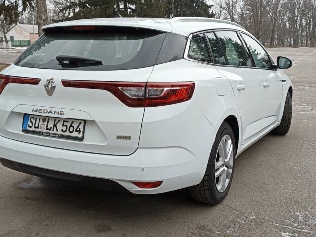 Белый Рено Меган, объемом двигателя 1.5 л и пробегом 208 тыс. км за 12950 $, фото 1 на Automoto.ua