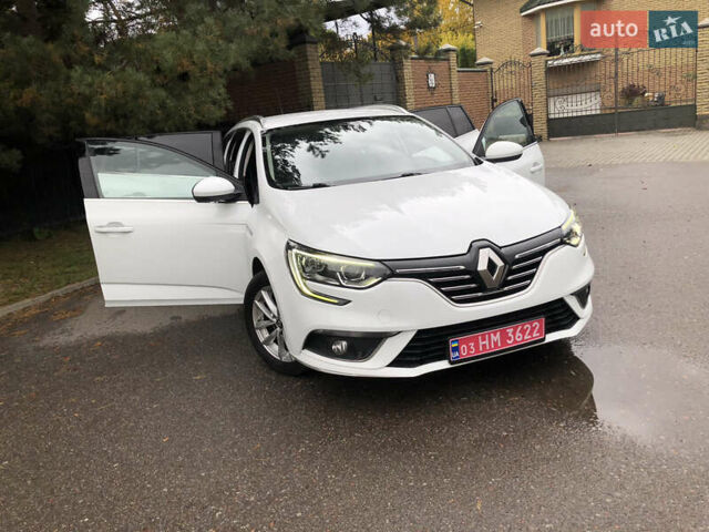 Белый Рено Меган, объемом двигателя 1.5 л и пробегом 150 тыс. км за 14300 $, фото 56 на Automoto.ua