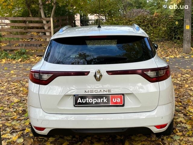 Белый Рено Меган, объемом двигателя 1.5 л и пробегом 250 тыс. км за 10890 $, фото 8 на Automoto.ua