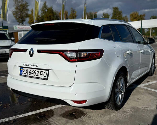 Рено Меган 2018 в Киеве на Automoto.ua Белый Рено Меган, объемом двигателя 1.5 л и пробегом 191 тыс. км за 14499 $, фото 2 на Automoto.ua