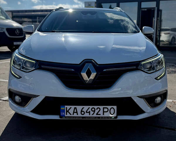 Рено Меган 2018 в Киеве на Automoto.ua Белый Рено Меган, объемом двигателя 1.5 л и пробегом 191 тыс. км за 14499 $, фото 7 на Automoto.ua