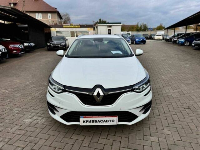 Белый Рено Меган, объемом двигателя 1.5 л и пробегом 167 тыс. км за 14200 $, фото 1 на Automoto.ua