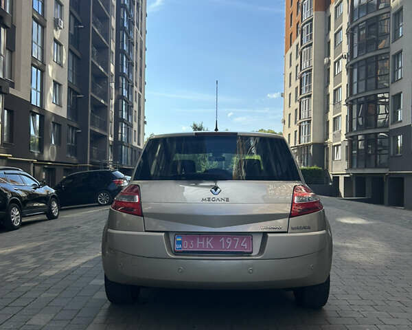 Бежевый Рено Меган, объемом двигателя 1.6 л и пробегом 214 тыс. км за 6550 $, фото 6 на Automoto.ua