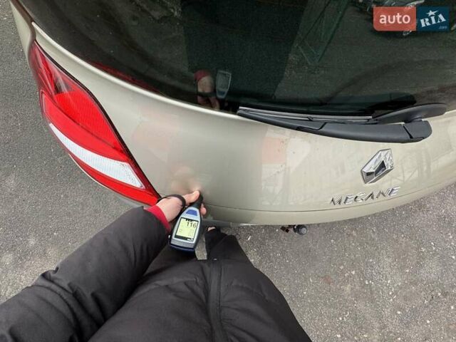 Бежевый Рено Меган, объемом двигателя 1.6 л и пробегом 178 тыс. км за 6000 $, фото 64 на Automoto.ua