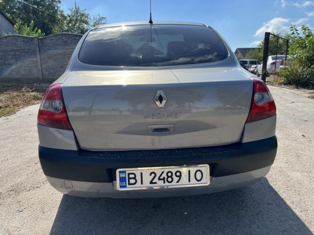 Бежевий Рено Меган, об'ємом двигуна 1.6 л та пробігом 165 тис. км за 4250 $, фото 12 на Automoto.ua