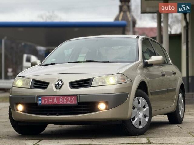 Бежевий Рено Меган, об'ємом двигуна 1.6 л та пробігом 190 тис. км за 5650 $, фото 1 на Automoto.ua