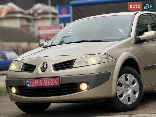 Бежевий Рено Меган, об'ємом двигуна 1.6 л та пробігом 190 тис. км за 5650 $, фото 3 на Automoto.ua