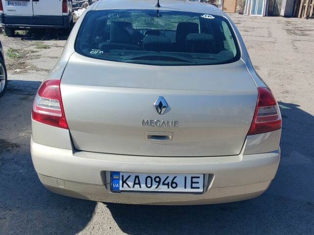Бежевый Рено Меган, объемом двигателя 1.6 л и пробегом 184 тыс. км за 4500 $, фото 1 на Automoto.ua