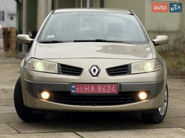 Бежевий Рено Меган, об'ємом двигуна 1.6 л та пробігом 190 тис. км за 5650 $, фото 12 на Automoto.ua