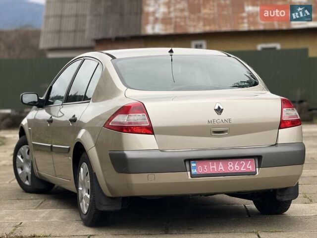 Бежевий Рено Меган, об'ємом двигуна 1.6 л та пробігом 190 тис. км за 5650 $, фото 30 на Automoto.ua
